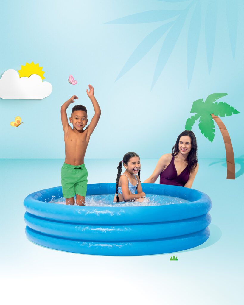 Crystal Blue Pool, 147×33 cm – Intex 58426 thumbnail 3