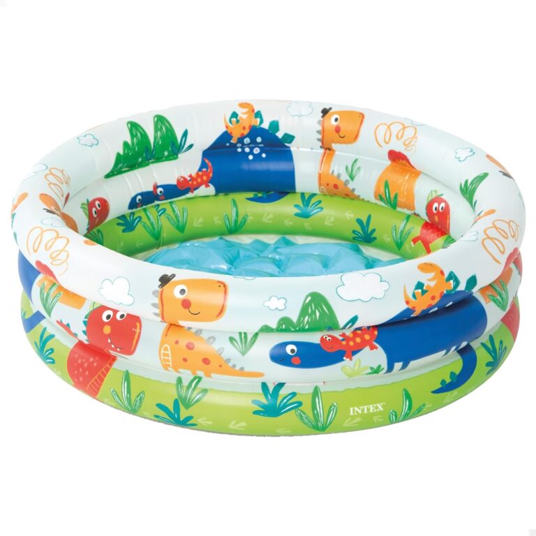 Beach Buddies 3-Ring Baby Pool, Ages 1–3, 61×22 cm – Intex 57106