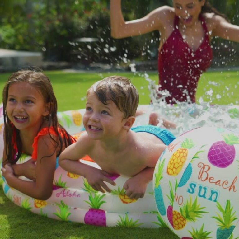 Pineapple Splash Pool, Ages 3+, Intex 59431 thumbnail 5